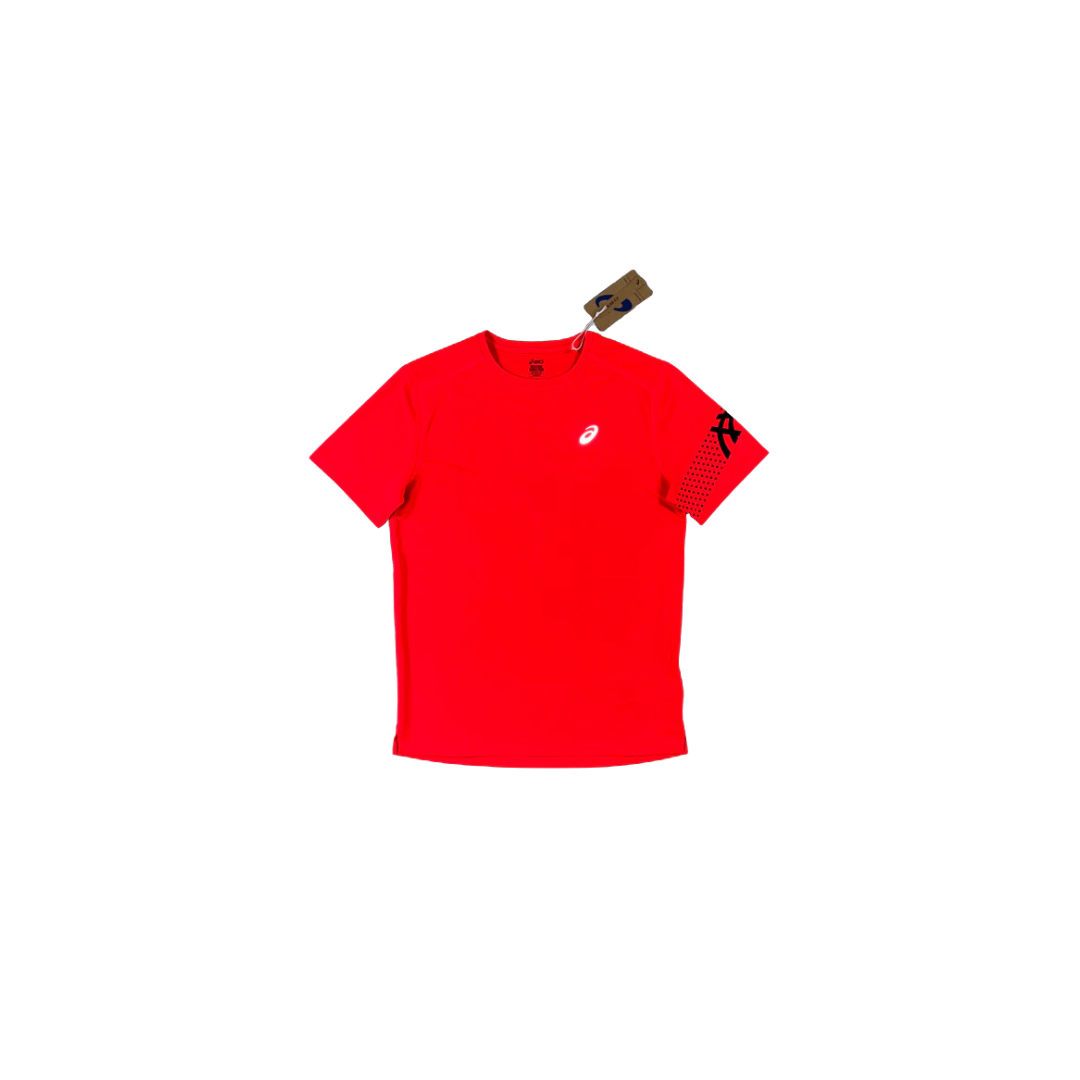 T-SHIRT Asics Icon - Rouge cramoisi